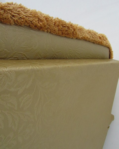Vintage gold empire style fauteuil, easy chair-00009